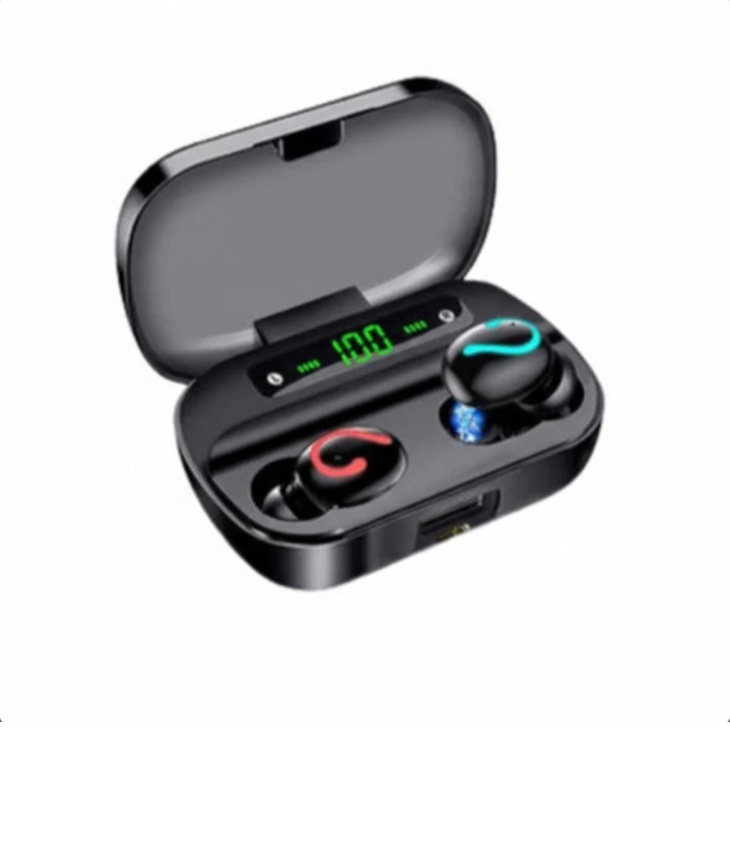 MAVANDI Driver Tech™ Bluetooth 5.1 Wireless Earbuds, Integrated 4000mAh Power Bank Case