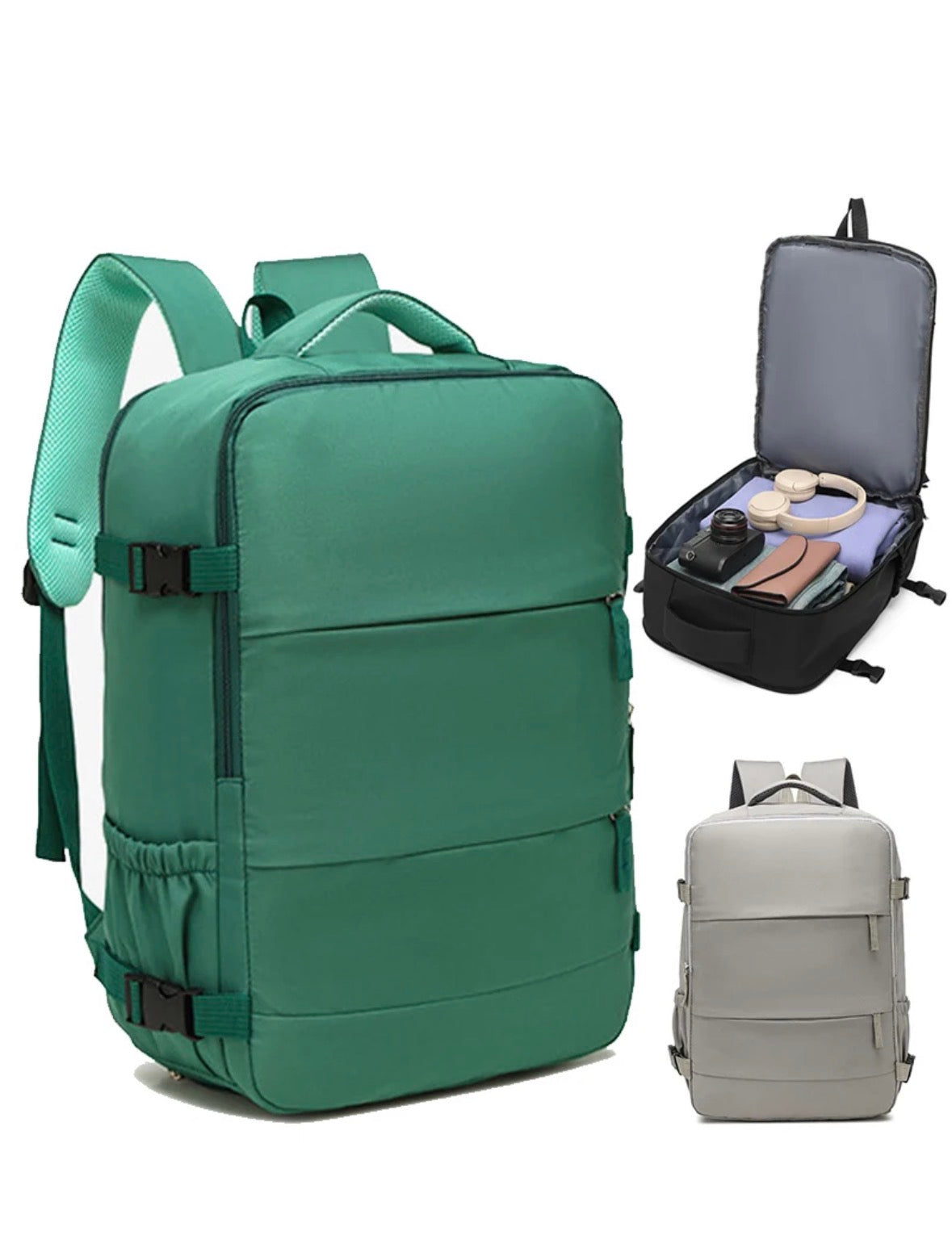 MAVANDI™ Driver Productivity™ Carry-On Travel Backpack, Lightweight And Large Capacity,