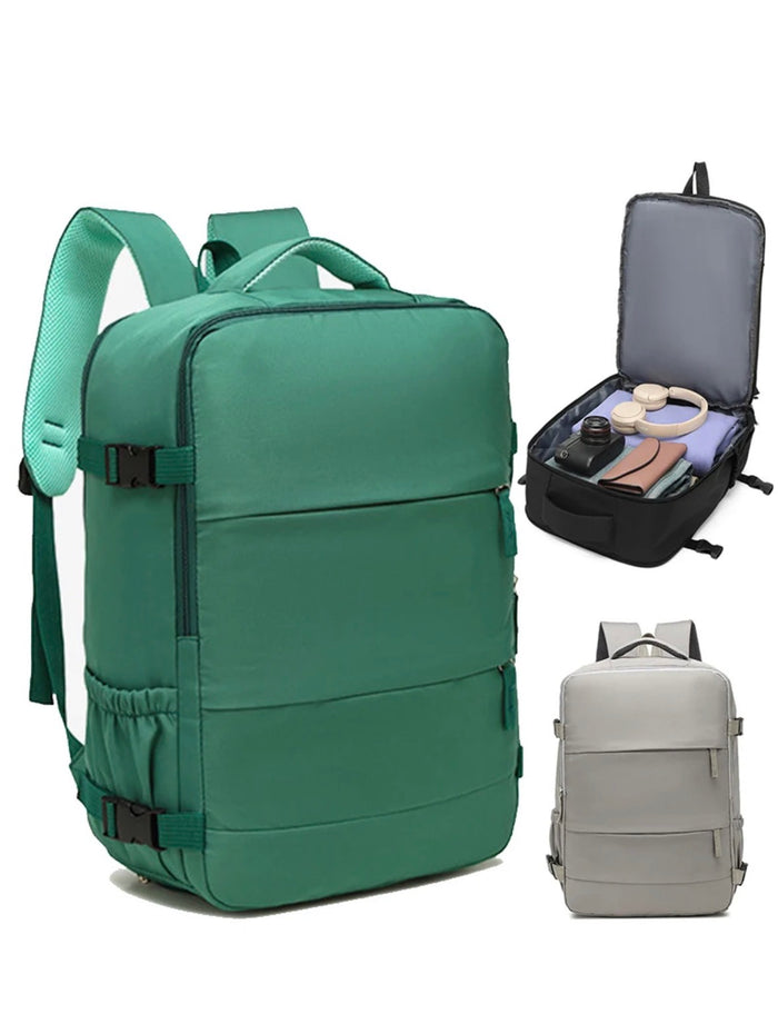 MAVANDI™ Driver Productivity™ Carry-On Travel Backpack, Lightweight And Large Capacity,
